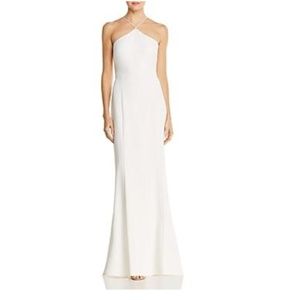 Laundry By Shelli Segal Tie-back Gown